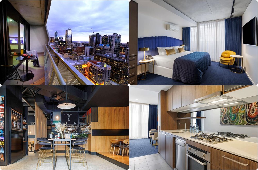 墨爾本公寓式酒店住宿推薦 - Avani Melbourne Jazz Corner Residences