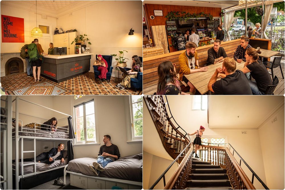 墨爾本背包客棧推薦、墨爾本便宜住宿-The Mansion Melbourne 背包客棧