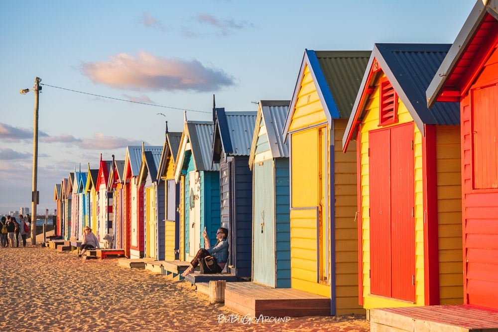 墨爾本彩虹小屋（Brighton Bathing Boxes）