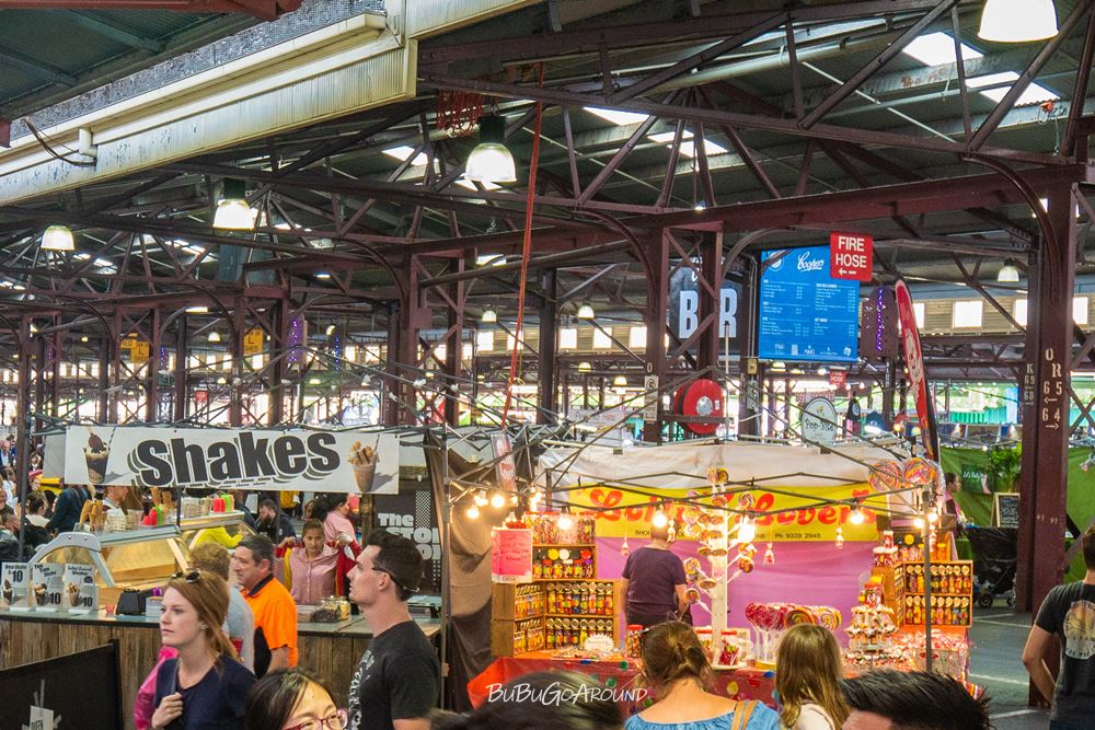 Queen Victoria Market 維多利亞女王市場,各種點心。